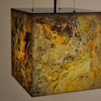 Flexstone Translucent Stone Slate Veneer Lamp
